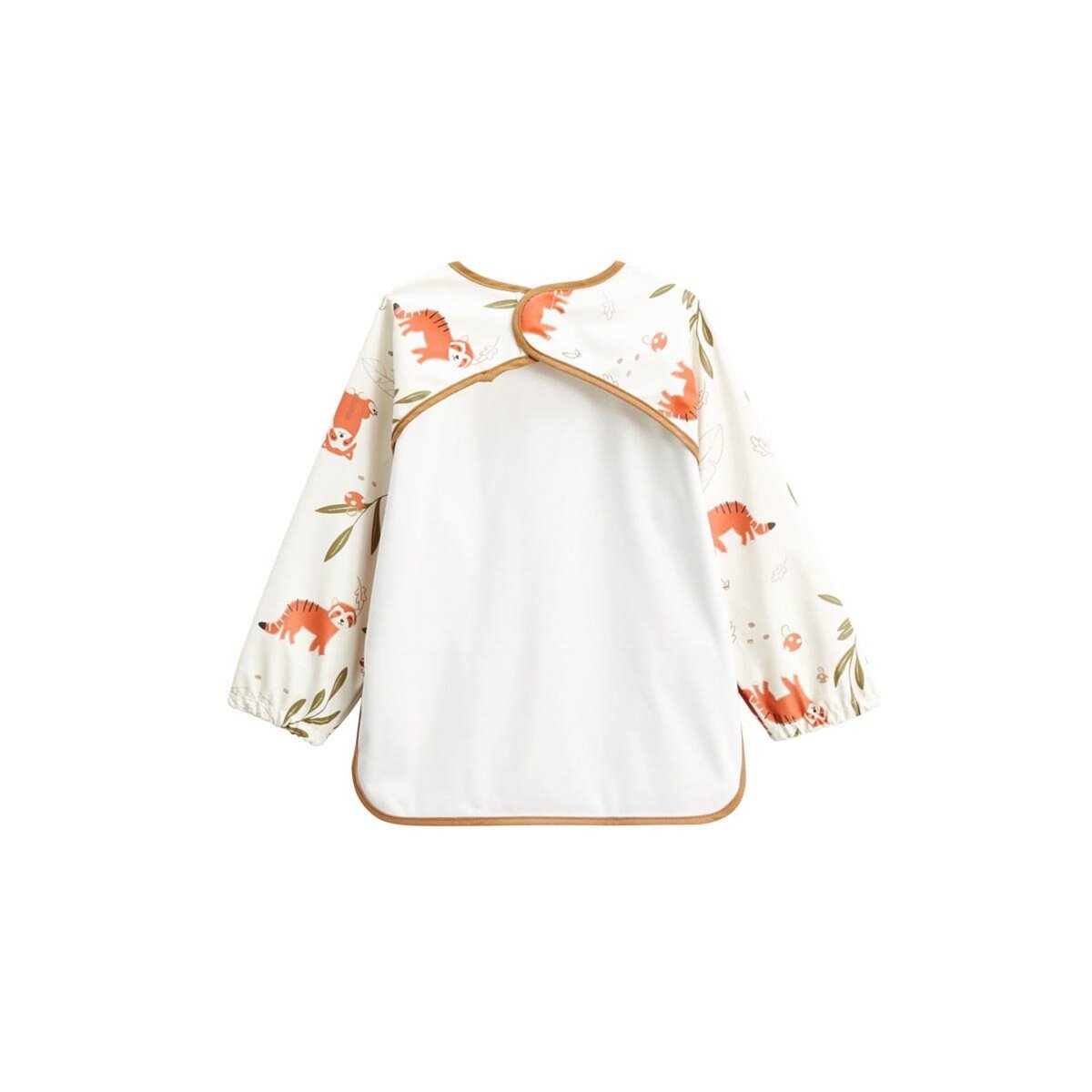 Petit Béguin Bavoir tablier manches longues Gustin