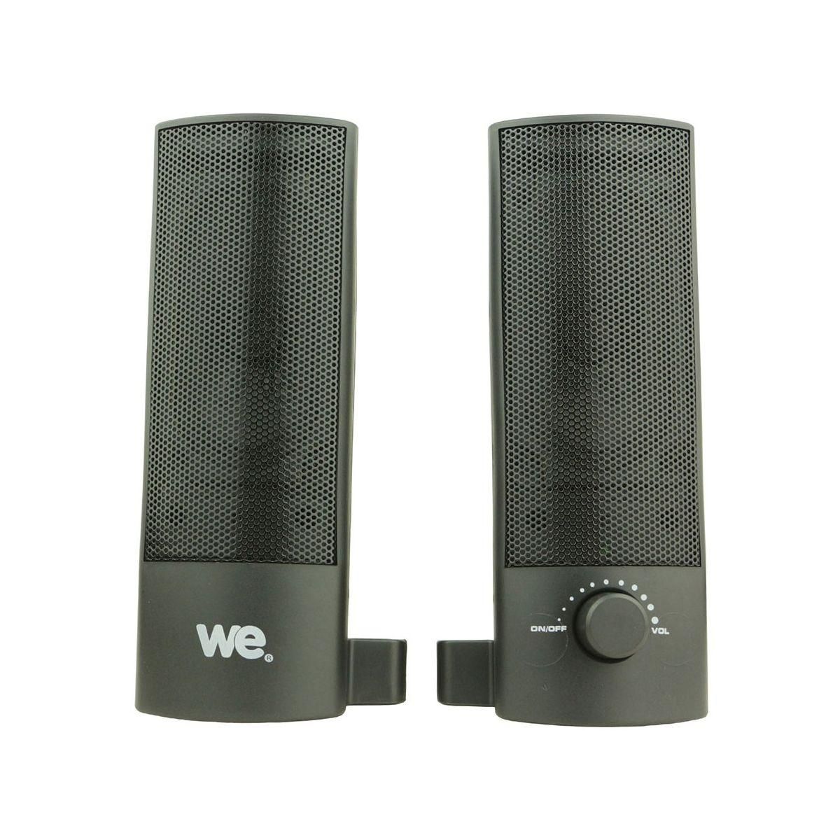 We Enceinte PC 2.0  2 x 2.5W modifiable en barre de son