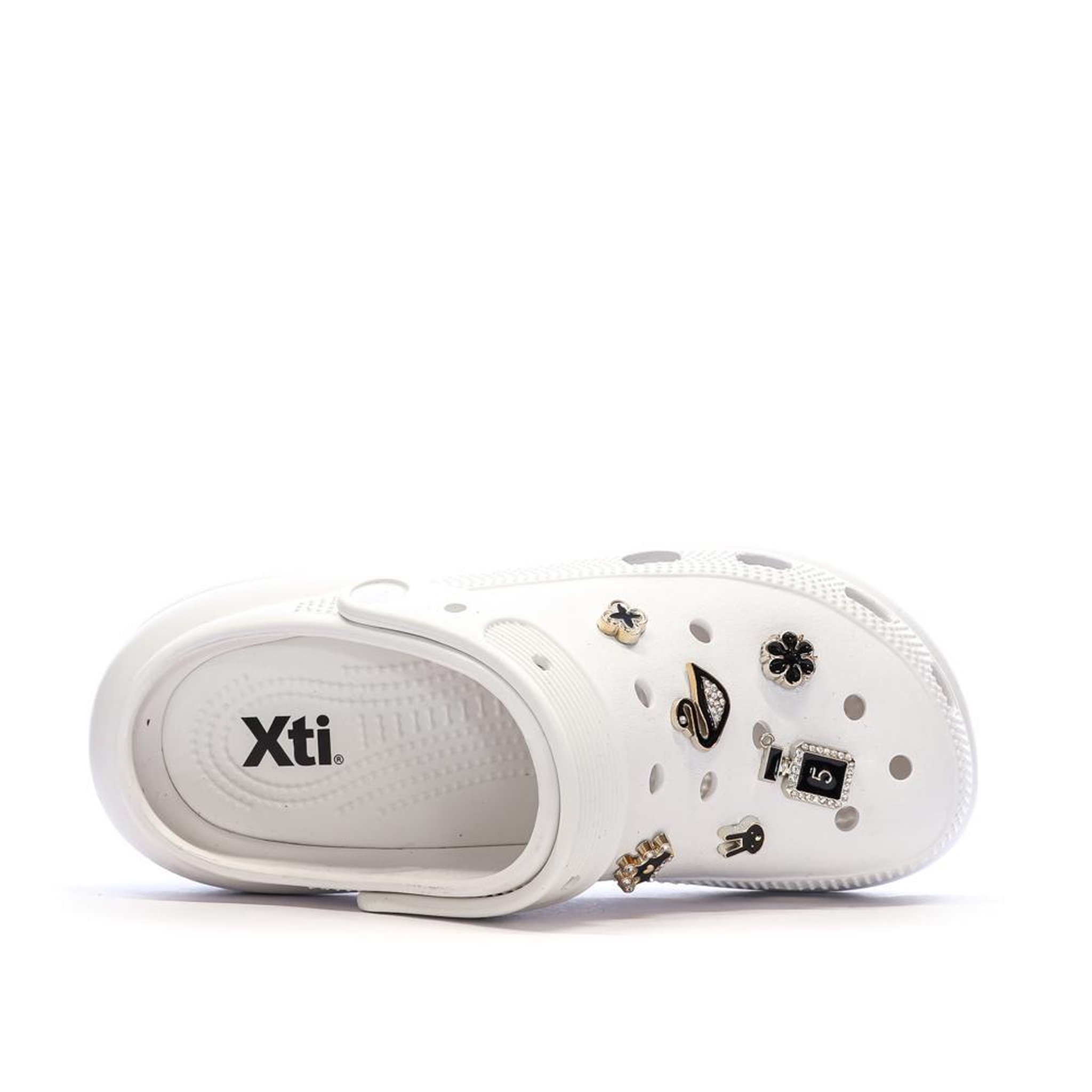 Voir la diapositive 4 : XTI Sabots à Plateforme Blanc Femme XTI 143888