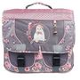 Voir la diapositive 2 : TEO JASMIN Cartable 38 cm gris JASMINE TEATIME