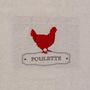 Voir la diapositive 3 : ATMOSPHERA Tablier de Cuisine  Poulette  60x80cm Multicolore
