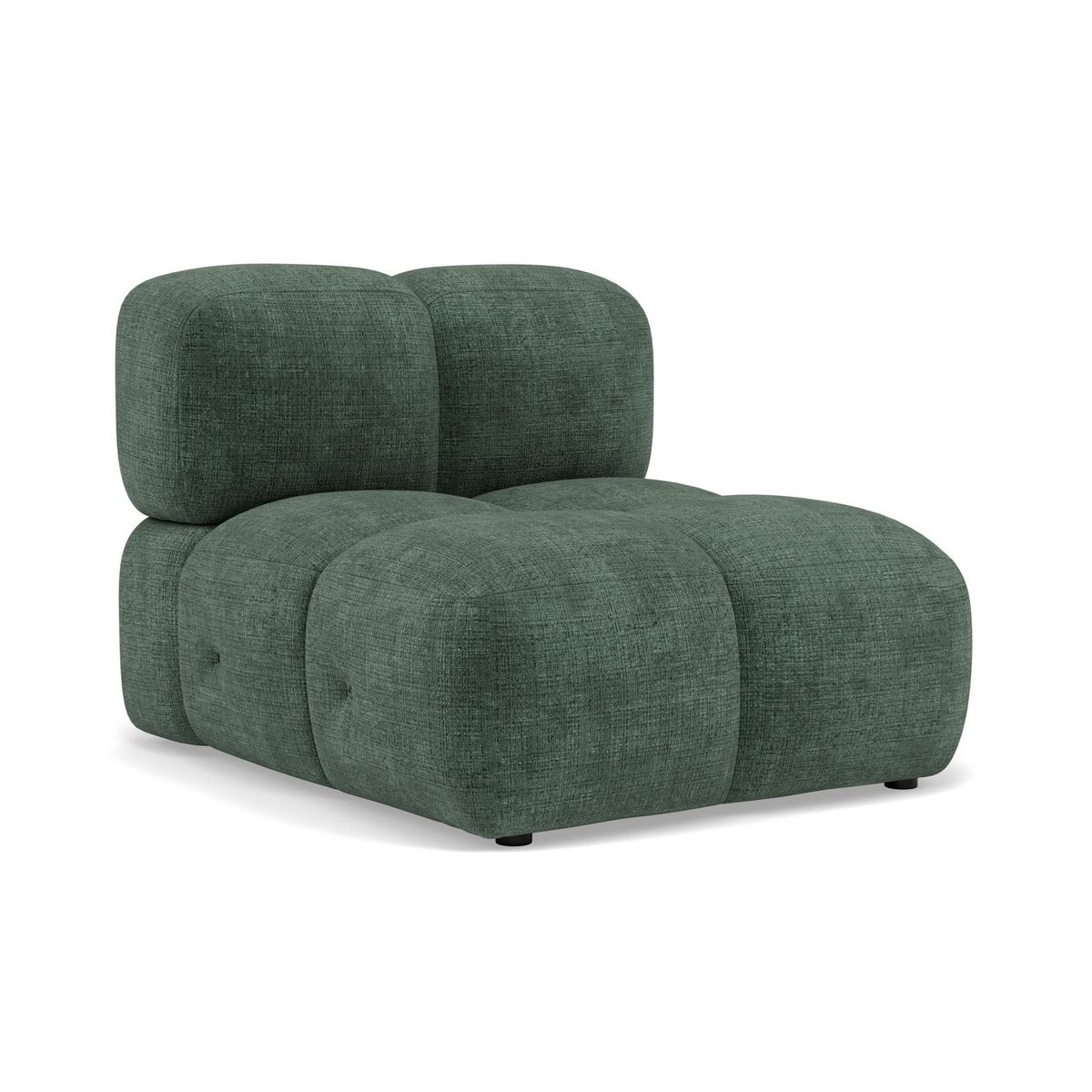 LISA DESIGN Grace - module d'assise en velours texturé