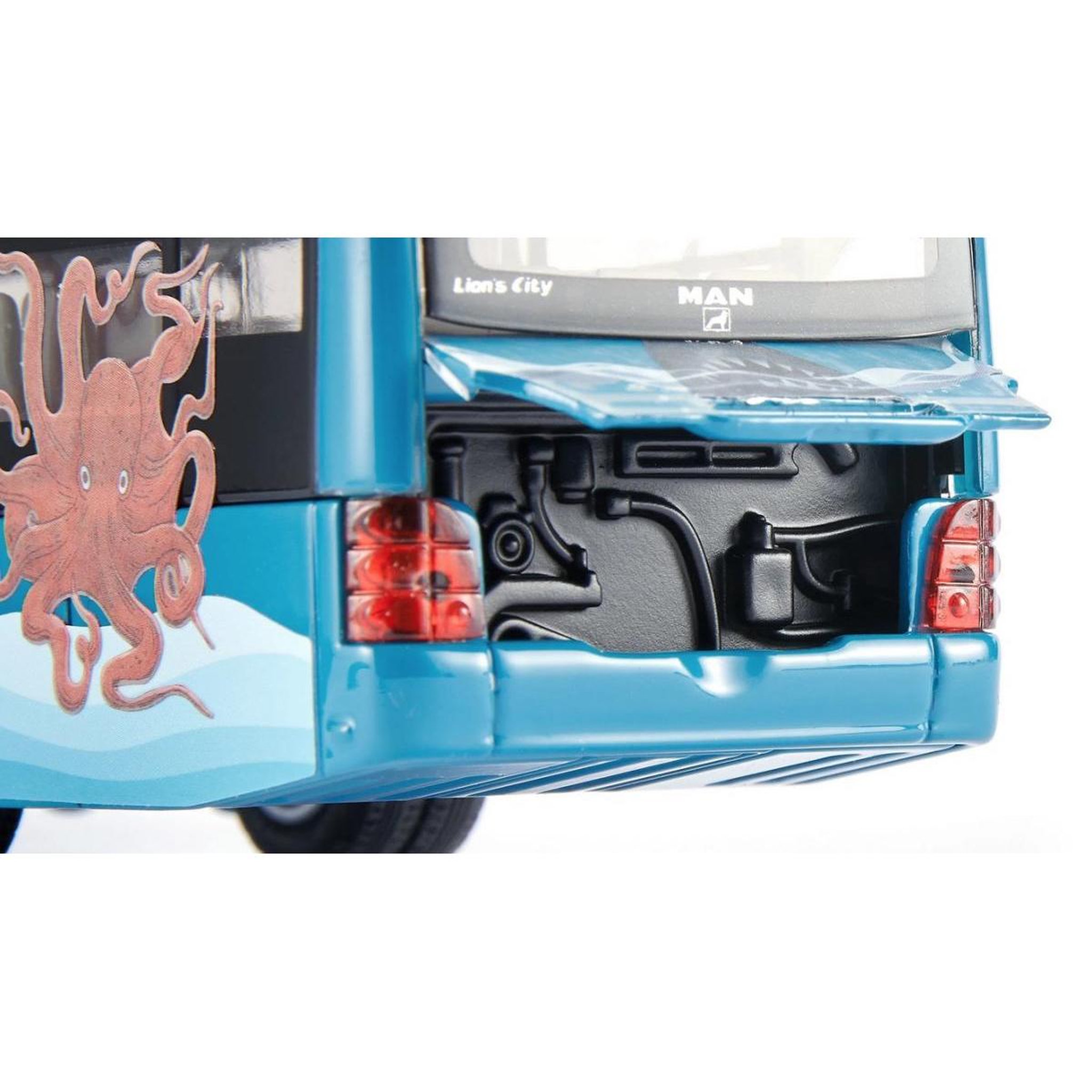 Voir la diapositive 3 : Siku Bus à soufflet nouveau modèle ave stickers