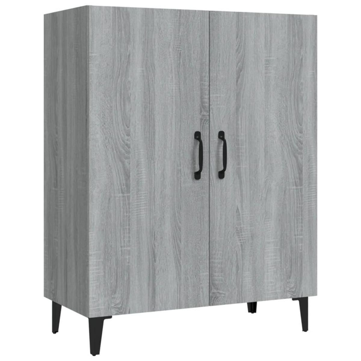 VIDAXL Buffet Sonoma gris 70x34x90 cm Bois d'ingenierie