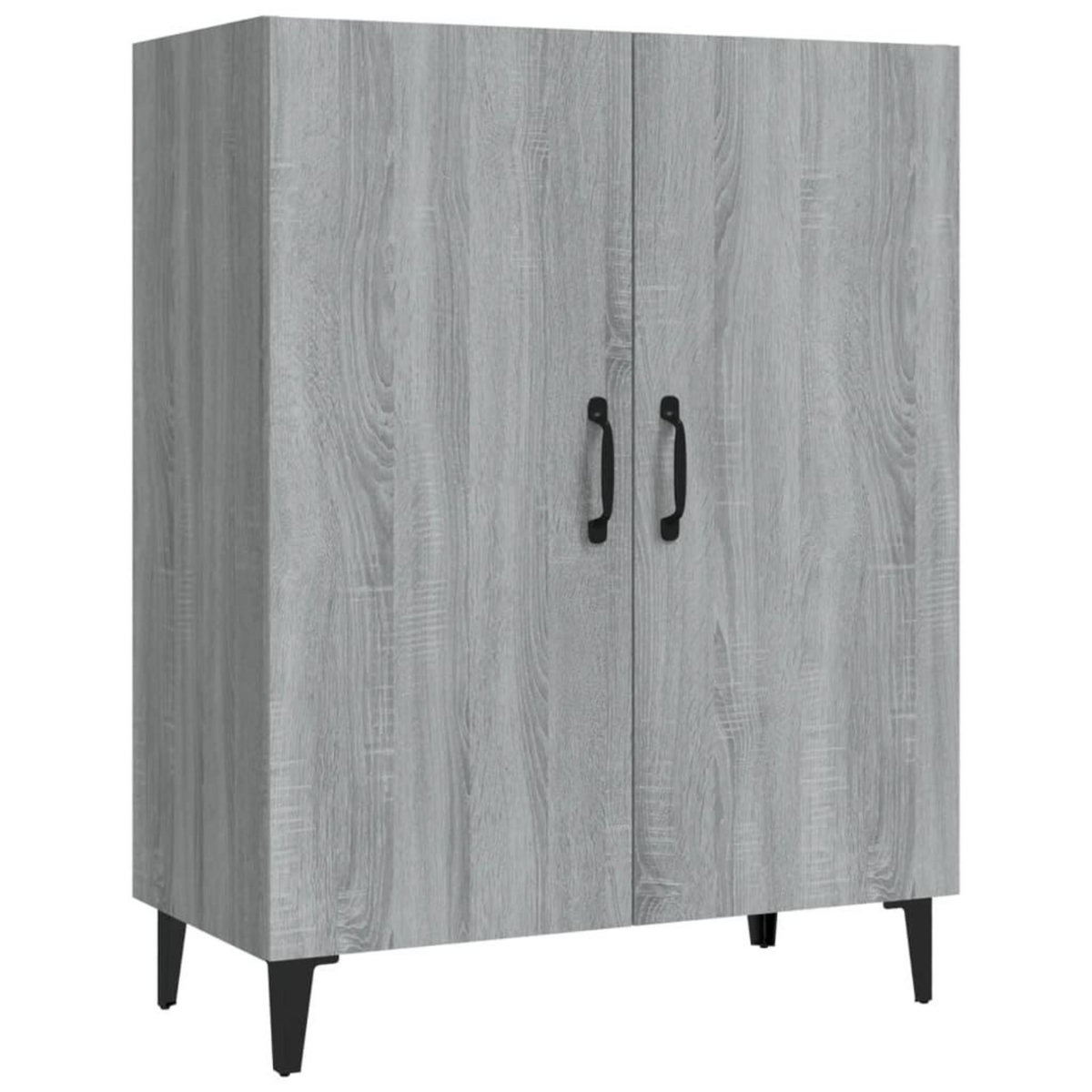 VIDAXL Buffet Sonoma gris 70x34x90 cm Bois d'ingenierie