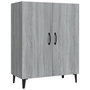 Voir la diapositive 2 : VIDAXL Buffet Sonoma gris 70x34x90 cm Bois d'ingenierie