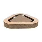 Trixie Plaque griffoir avec jouets - 36 × 5 × 36/36 cm - Brun