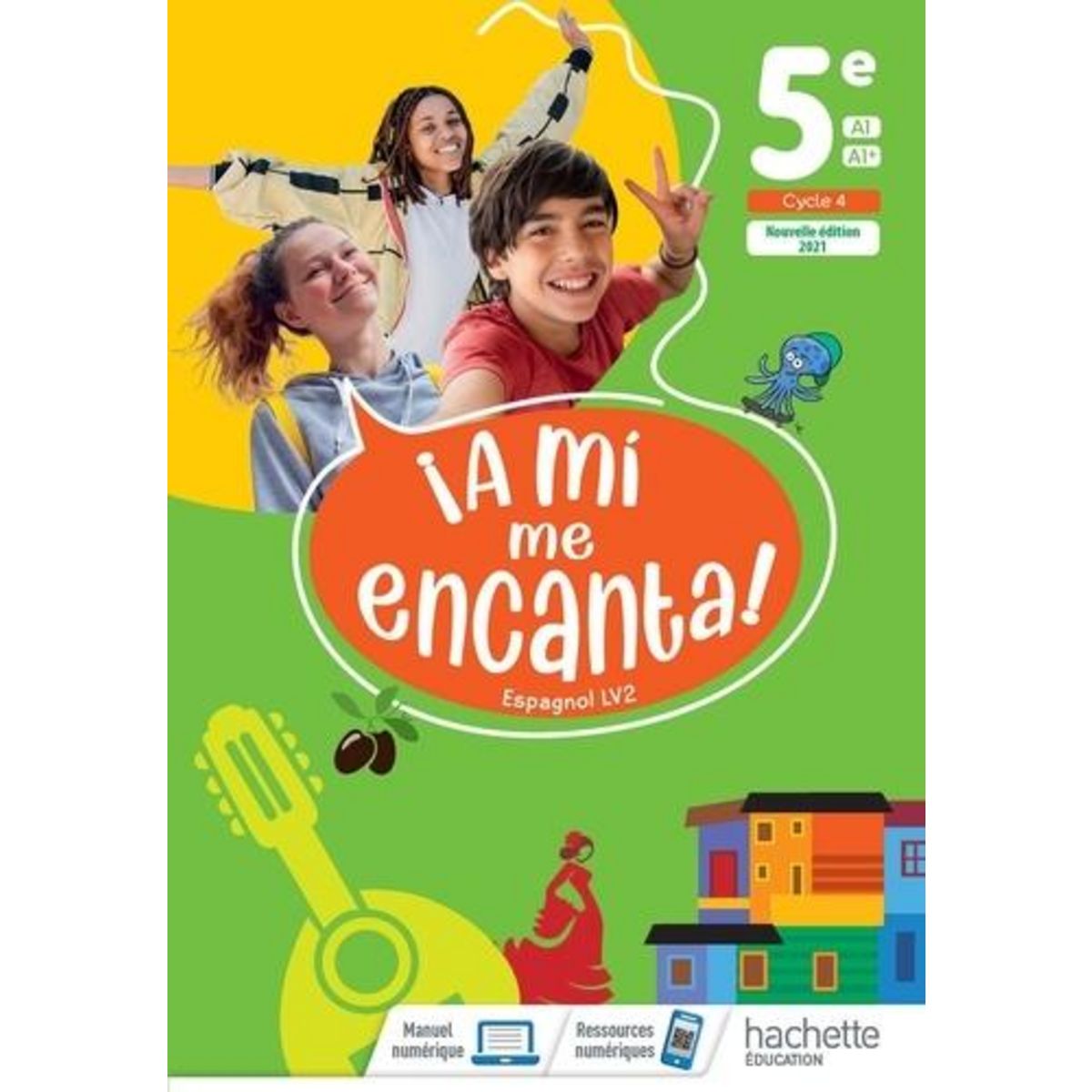 ESPAGNOL 5E LV2 A1<A1+ A MI ME ENCANTA! EDITION 2021, Froger Michelle