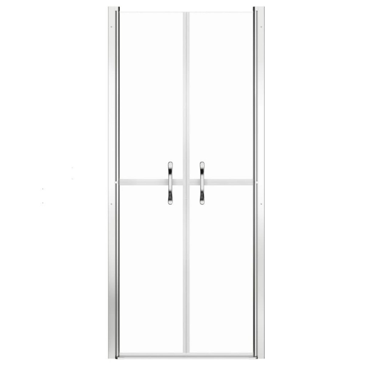 VIDAXL Porte de douche ESG transparent 96x190 cm