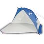 Voir la diapositive 2 : VIDAXL Tente de plage bleu azure 268x223x125 cm 185T polyester