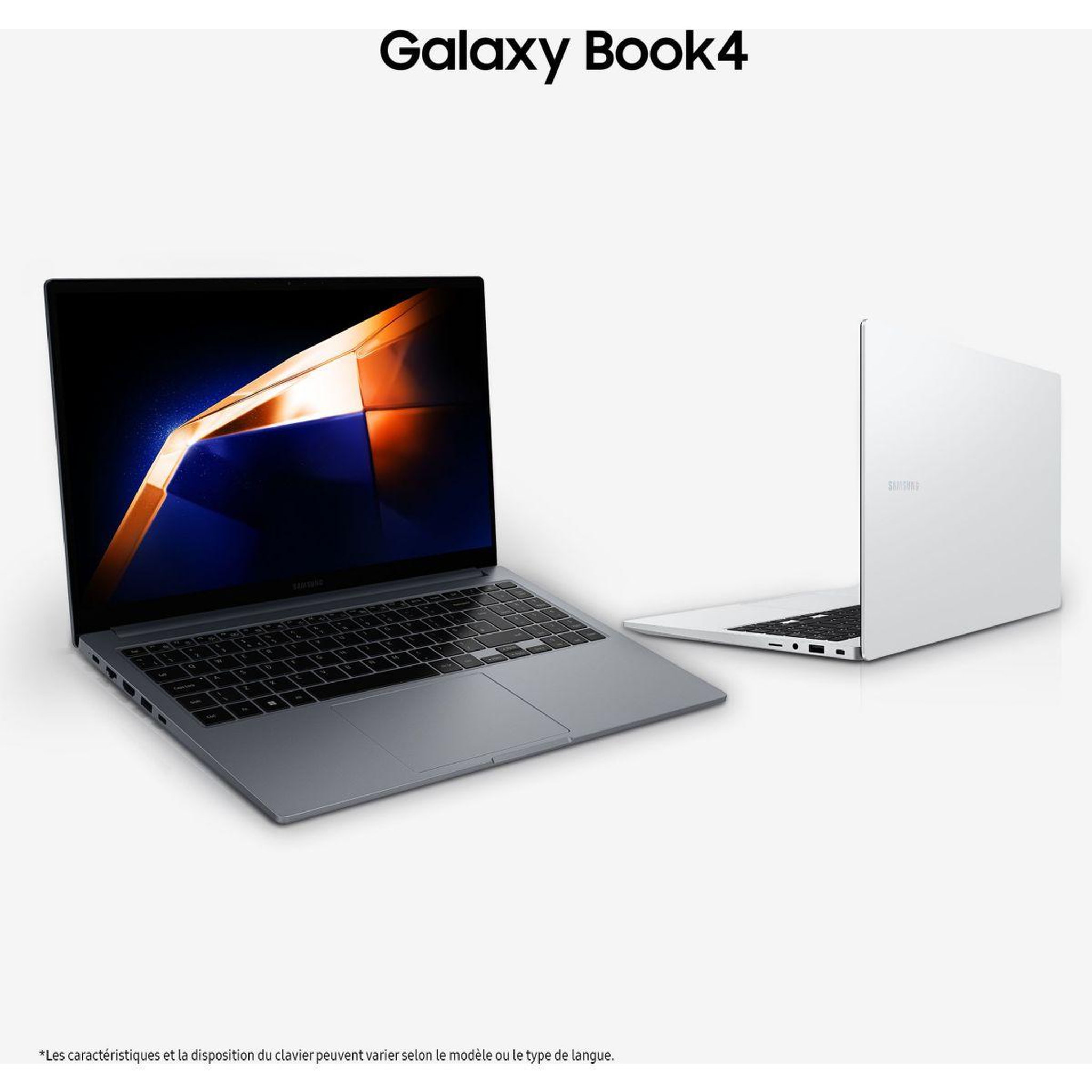 Voir la diapositive 2 : Samsung Ordinateur portable galaxy book4 15.6' i7 16go 512go