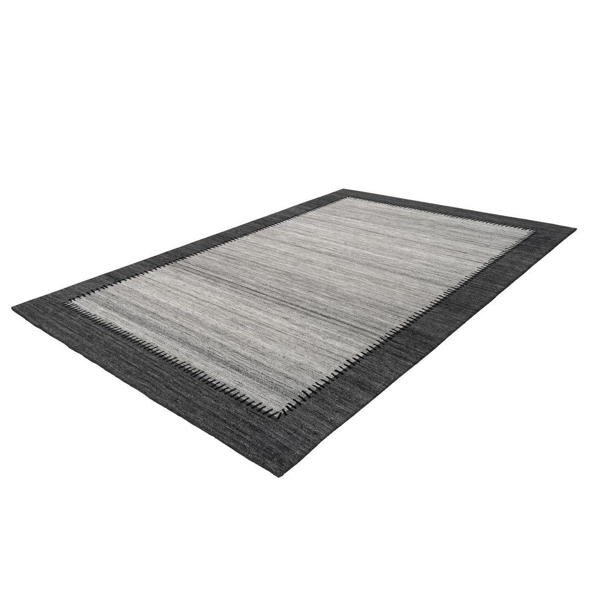 Voir la diapositive 4 : Paris Prix Tapis Imprimé à Poils Courts  Phoenix  Gris