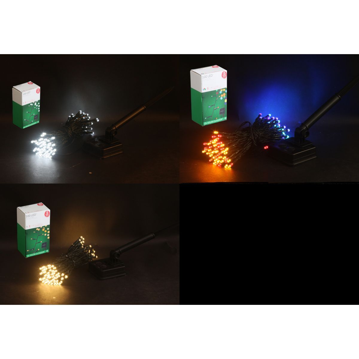 ACTUEL Guirlande solaire extérieure 100 led