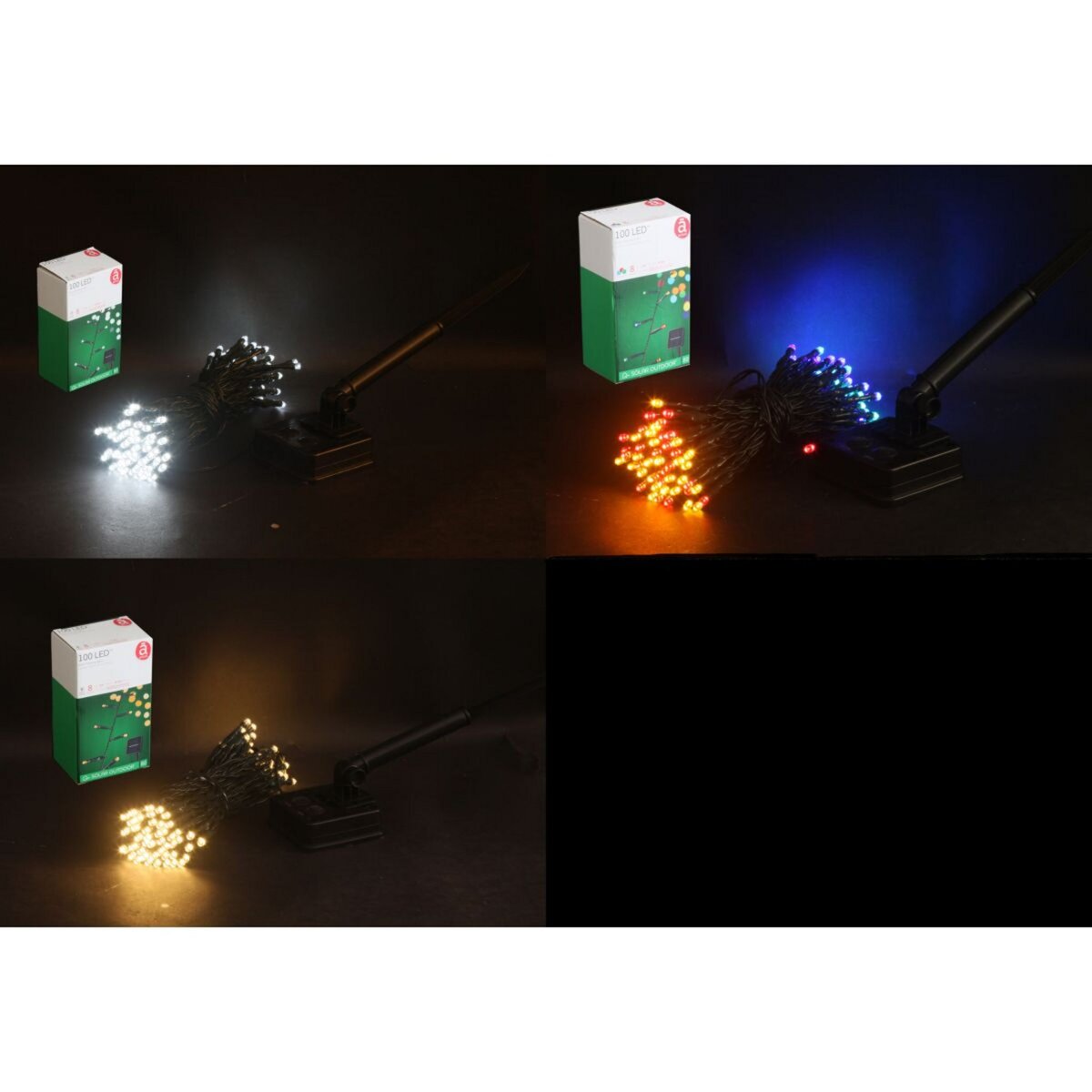 ACTUEL Guirlande solaire extérieure 100 led