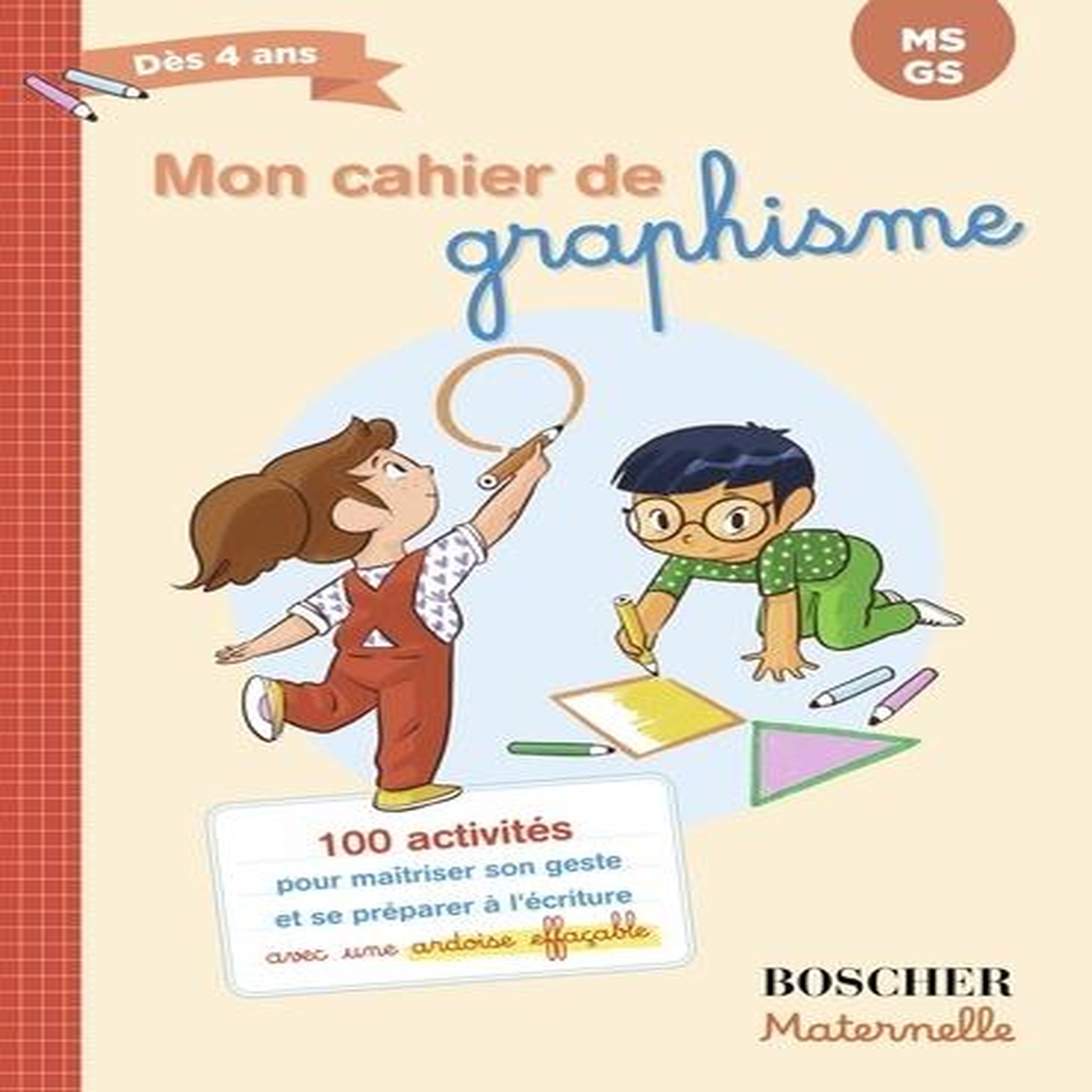 MON CAHIER DE GRAPHISME MS-GS, Sansey Gérard