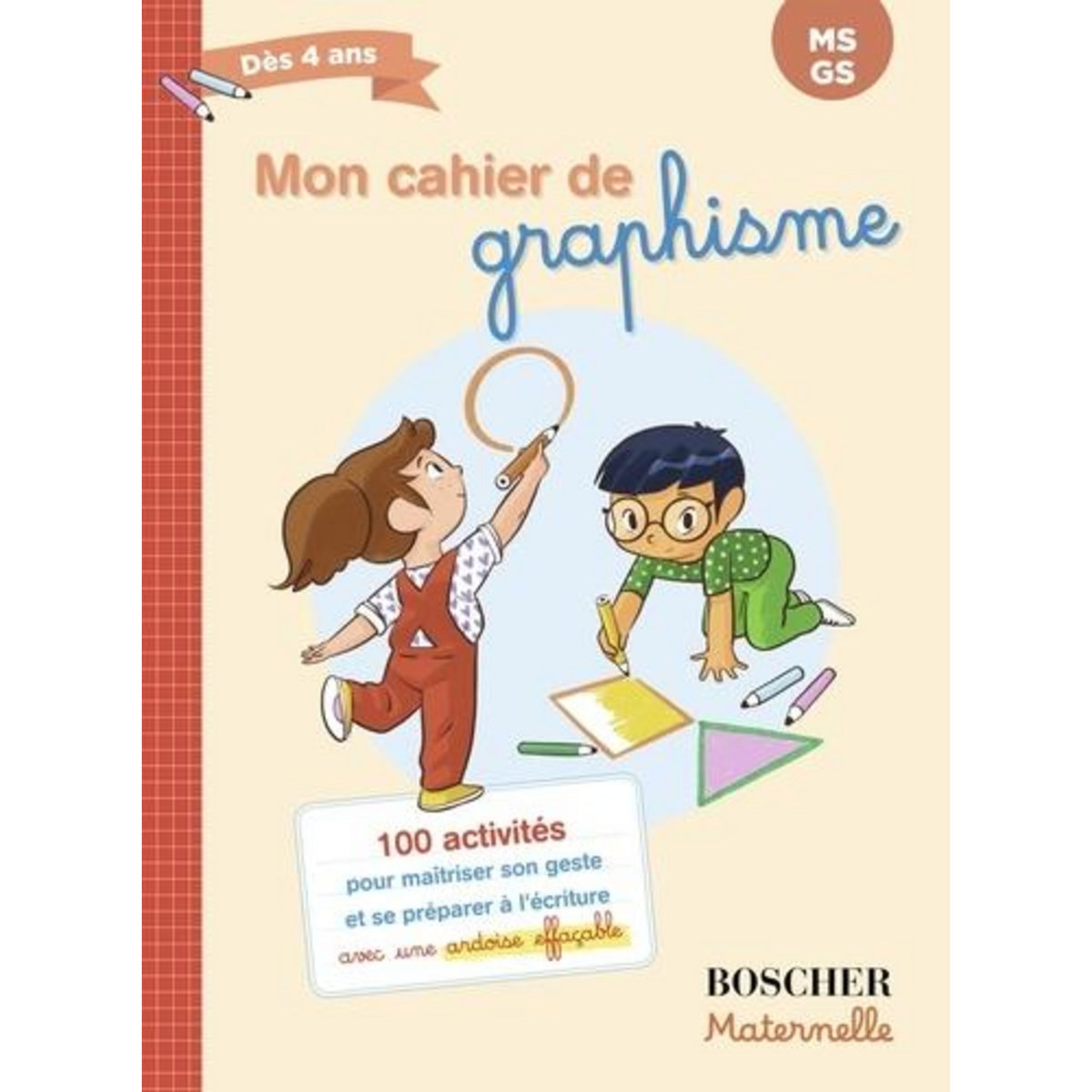 MON CAHIER DE GRAPHISME MS-GS, Sansey Gérard