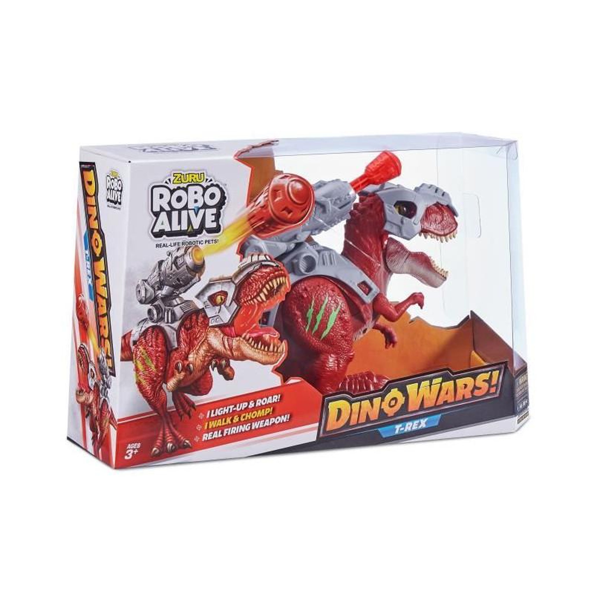 Voir la diapositive 4 : ZURU Robo Alive T-Rex Dino Wars