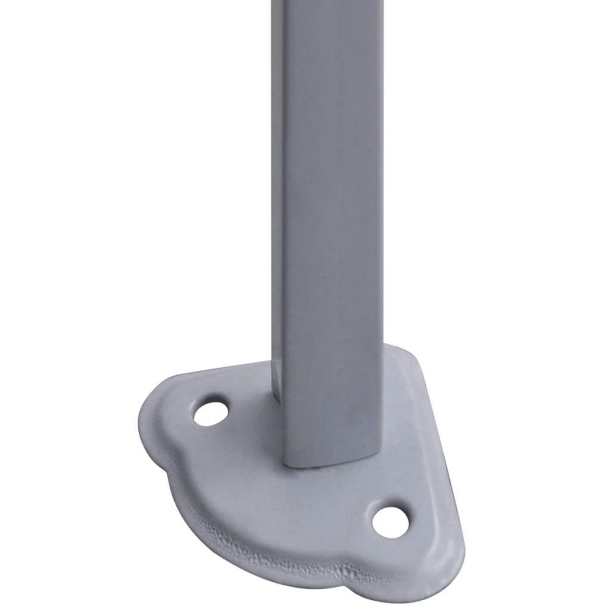 VIDAXL Tente de reception pliable professionnelle 2x2 m Acier Creme