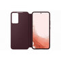 Voir la diapositive 3 : Samsung Etui S22+ Clear View bordeaux