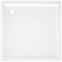 Voir la diapositive 5 : VIDAXL Receveur de douche avec picots Blanc 80x80x4 cm ABS