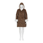 ATMOSPHERA Plaid Sweat Manche  Flan  85x118cm Léopard