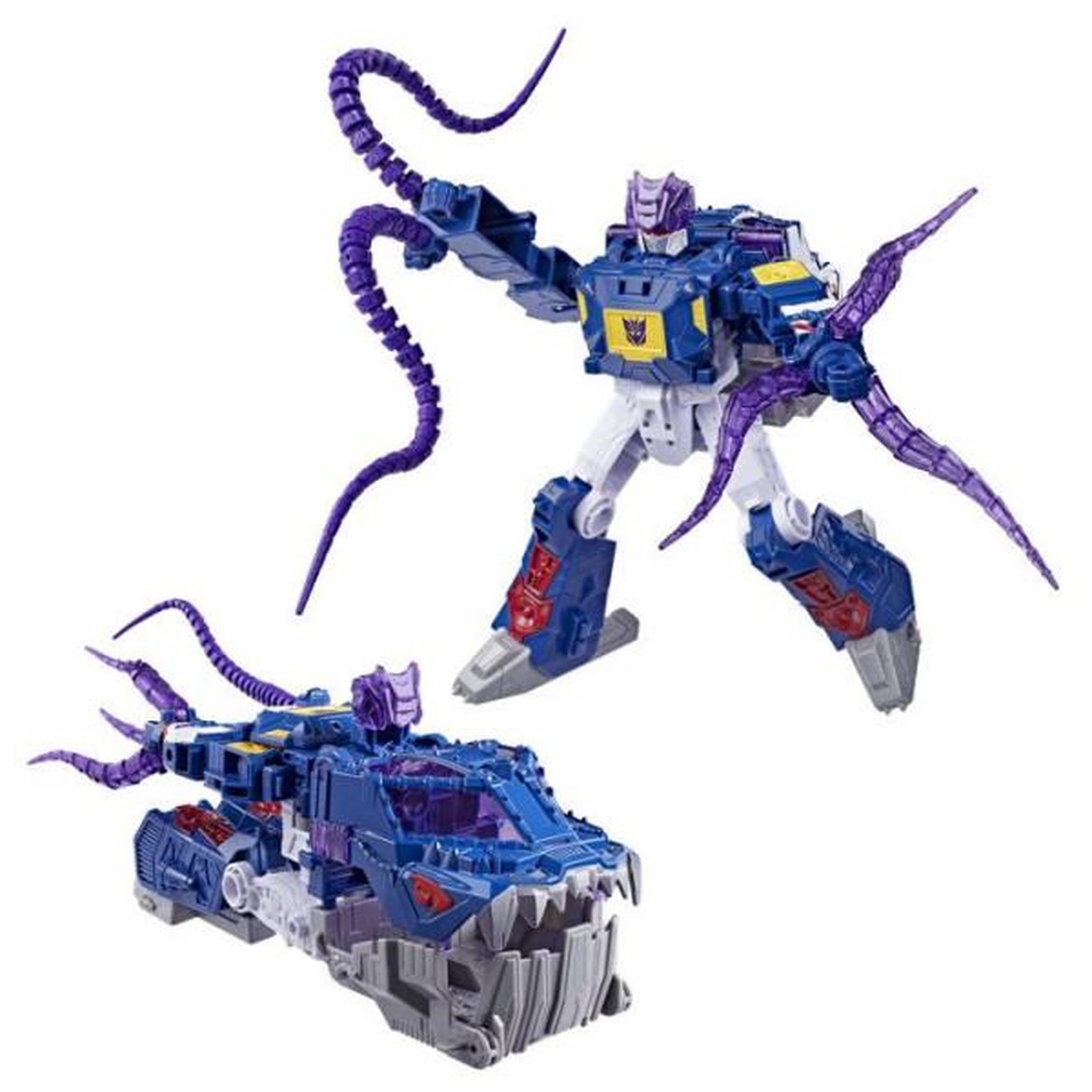 Voir la diapositive 4 : HASBRO Figurine Explorateur des fonds marins Soundwave de 22,5 cm, conversion rapide au mode sous-marin, Transformers CYBERWORLD Energ