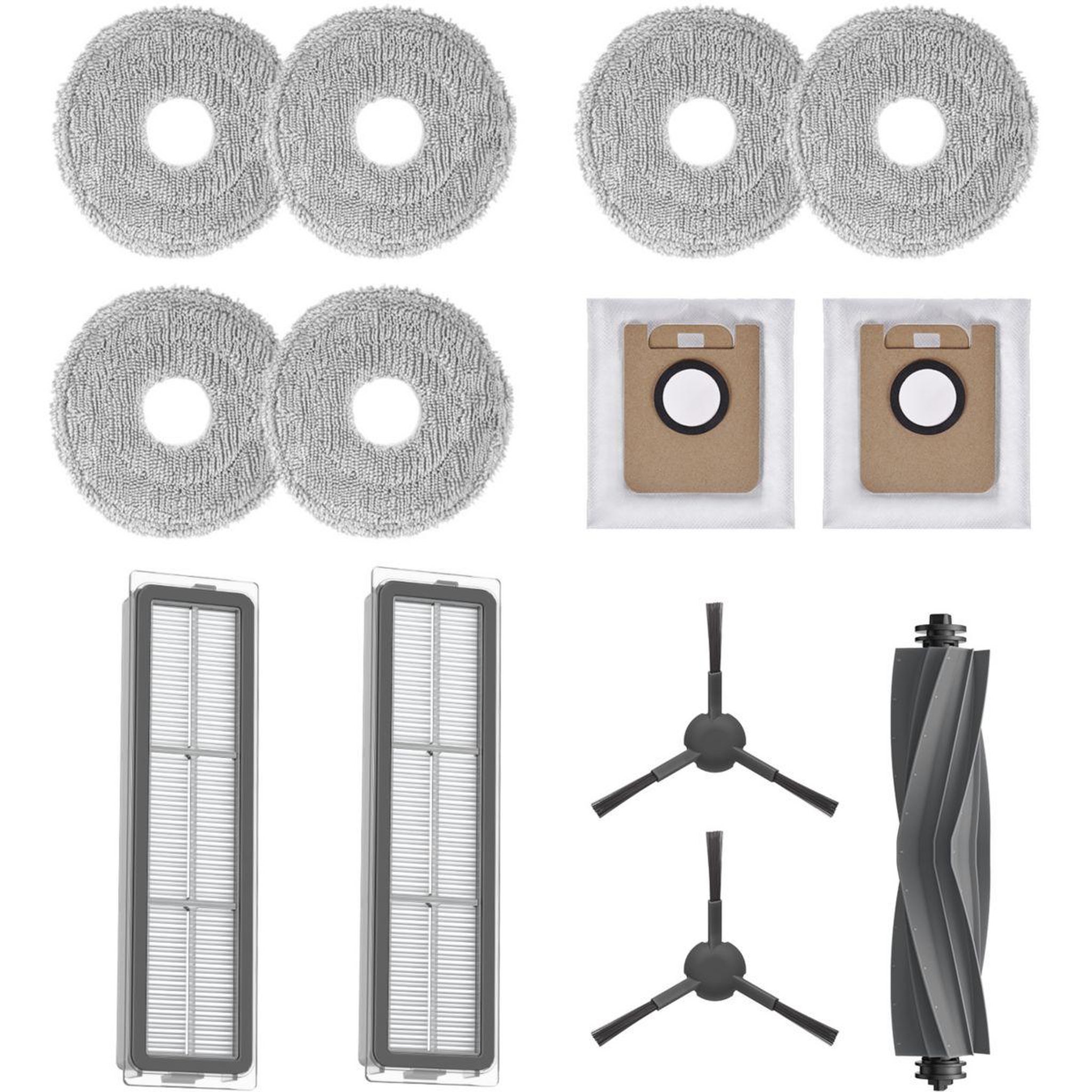Voir la diapositive 2 : DREAME Kit accessoires Entretien complet brosses filtres sacs robot L20 Ultra