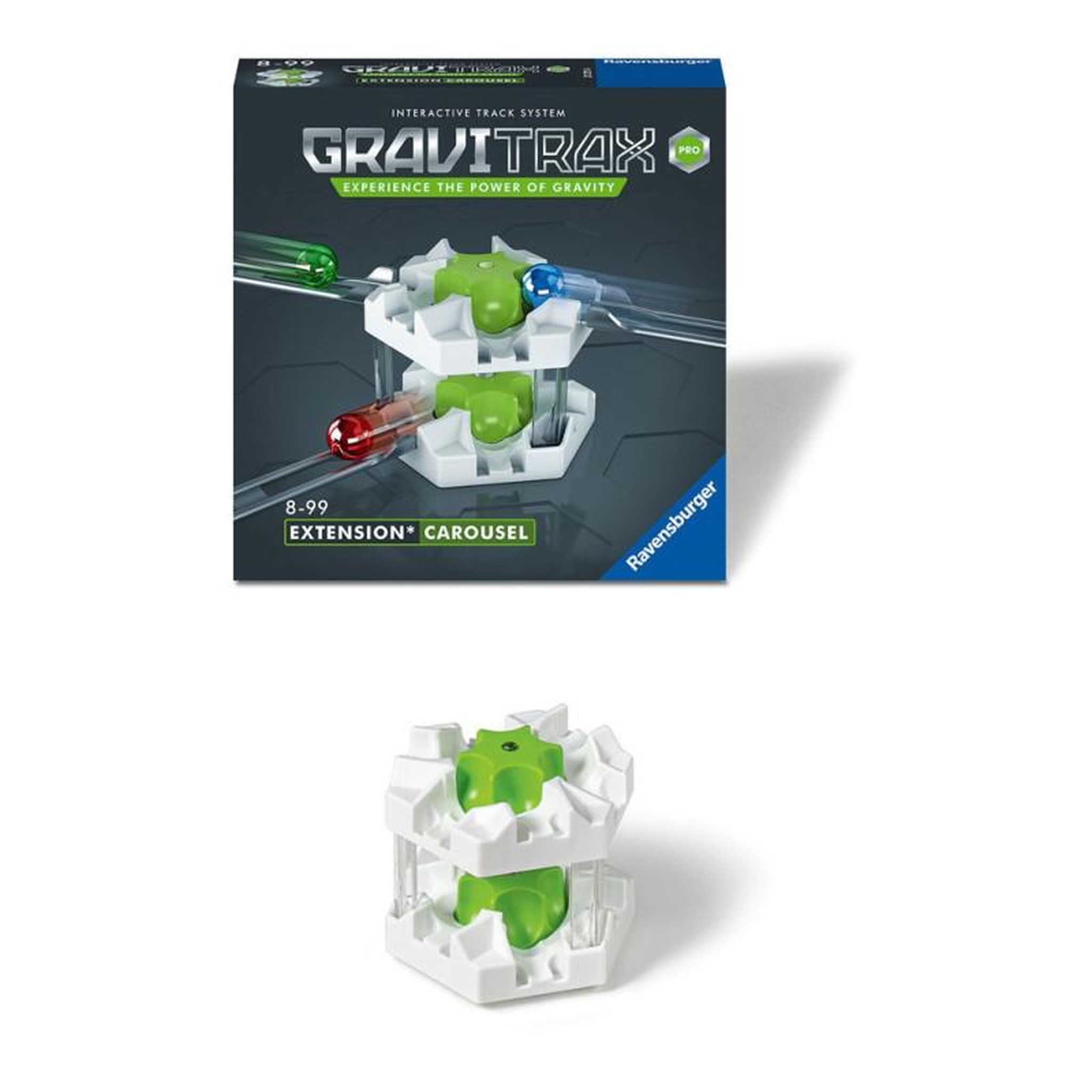 Voir la diapositive 2 : RAVENSBURGER Ravensburger - Gravitrax Expansion Set - Vertical Carousel 272754
