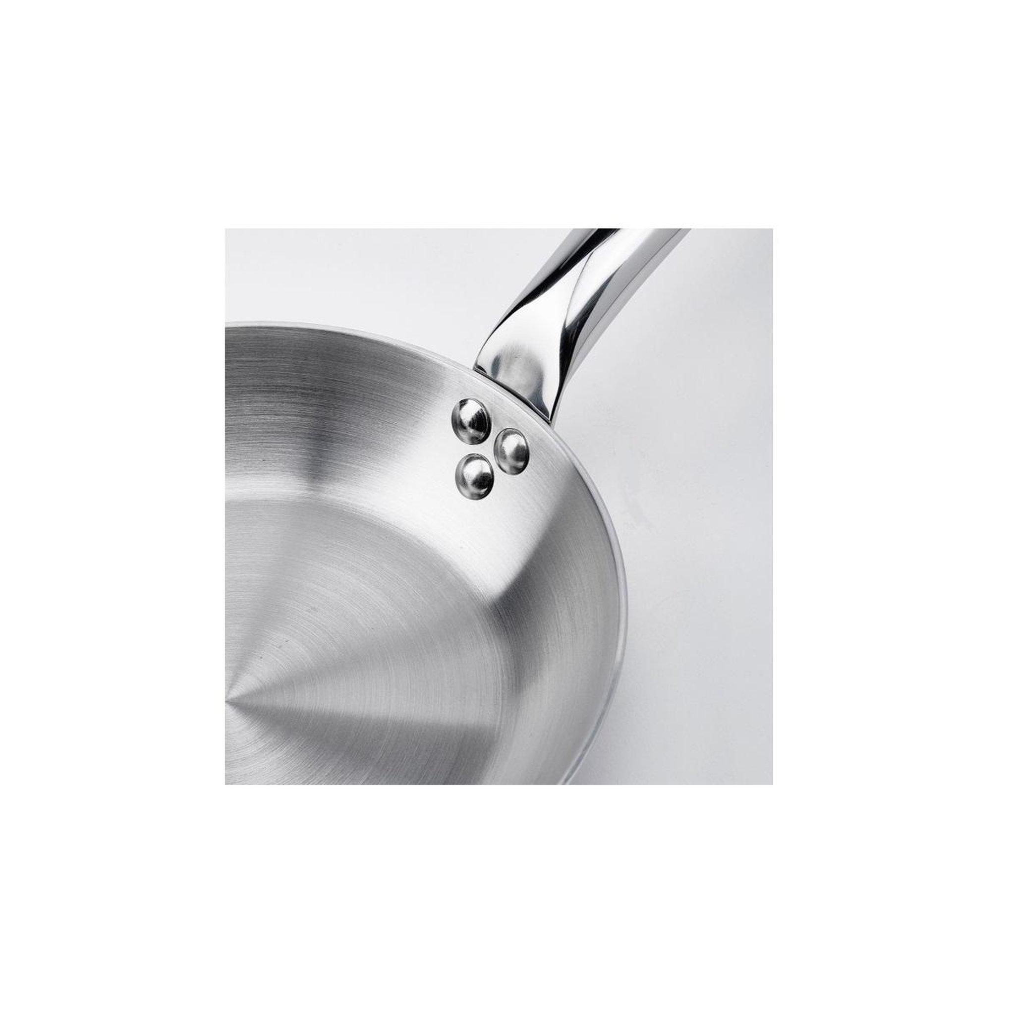 Voir la diapositive 2 : De buyer Poêle inox 28cm - 3604.28