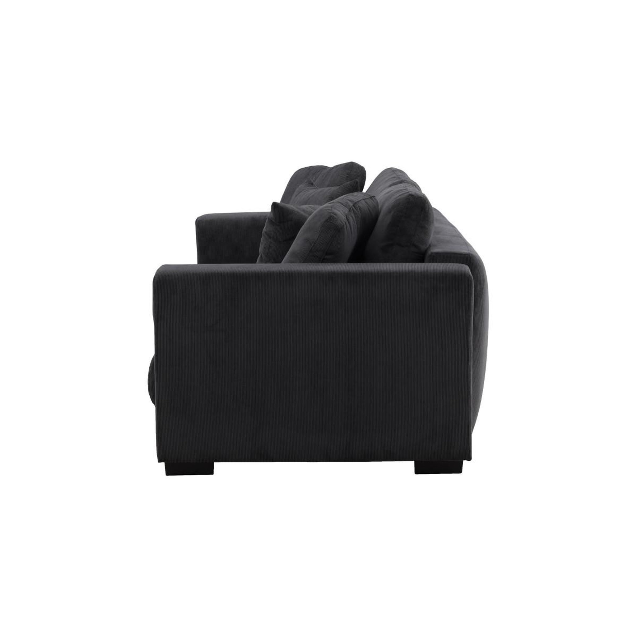 Voir la diapositive 5 : Paris Prix Canapé convertible 3 places  bellman  250cm gris foncé