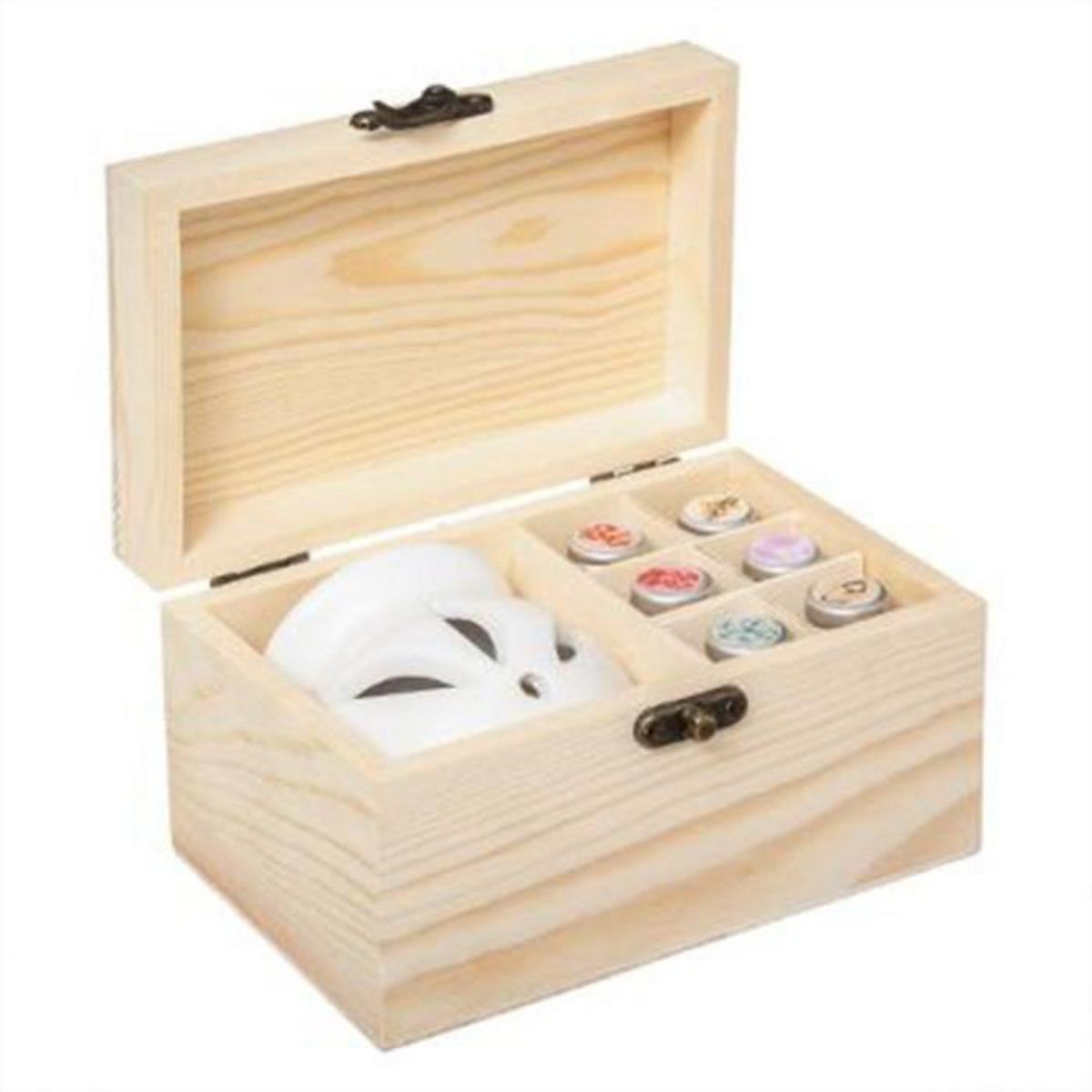 COMPTOIR DE LA BOUGIE Coffret Senteur Parfumé 10 Pièces  Bois  15cm Beige