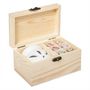 Voir la diapositive 1 : COMPTOIR DE LA BOUGIE Coffret Senteur Parfumé 10 Pièces  Bois  15cm Beige