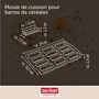 Voir la diapositive 4 : ZENKER Moule en silicone pour 12 barres de muesli Zenker Sweet Sensation