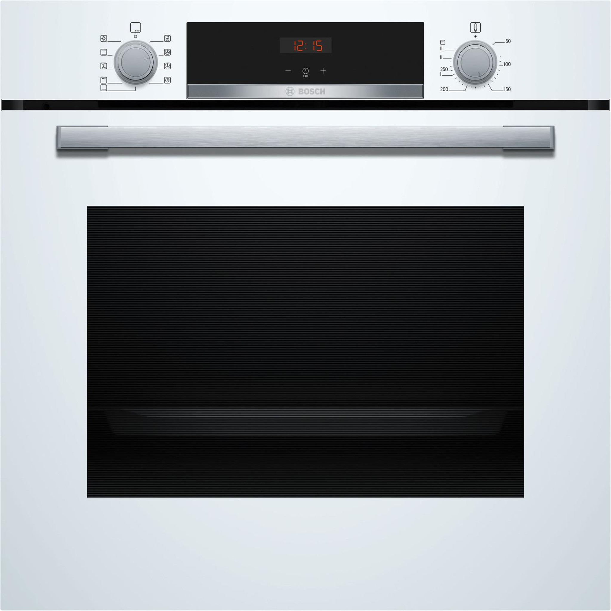 Voir la diapositive 2 : BOSCH Bosch serie 4 hba534bw3 four 71 l 3400 w a+ blanc