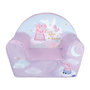 Voir la diapositive 1 : Fun House FUN HOUSE Peppa Pig Fauteuil Club - l.52 x P.33 x H.42 cm - Pour enfant origine France garantie