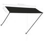 Voir la diapositive 6 : VIDAXL Auvent retractable avec LED 300x150 cm Anthracite