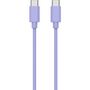 Voir la diapositive 2 : ESSENTIEL B Câble USB C 1M vers USB-C violet