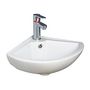 Voir la diapositive 1 : ONDEE PIVOINE Lave-mains 46cm BLANC