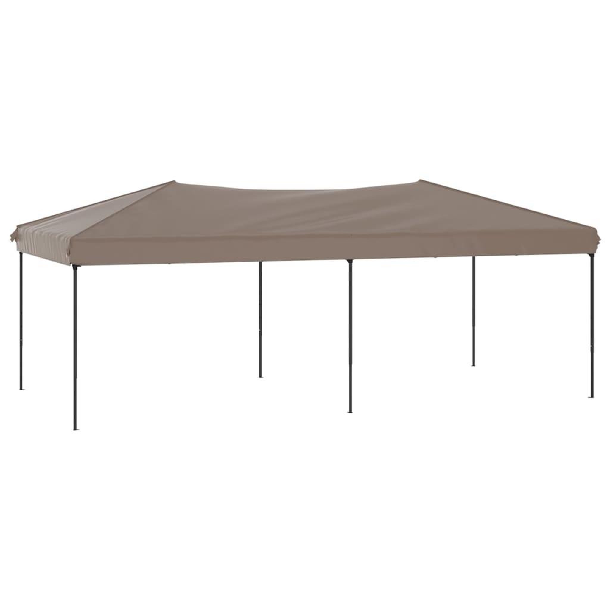 Voir la diapositive 2 : VIDAXL Tente de reception pliable Taupe 3x6 m