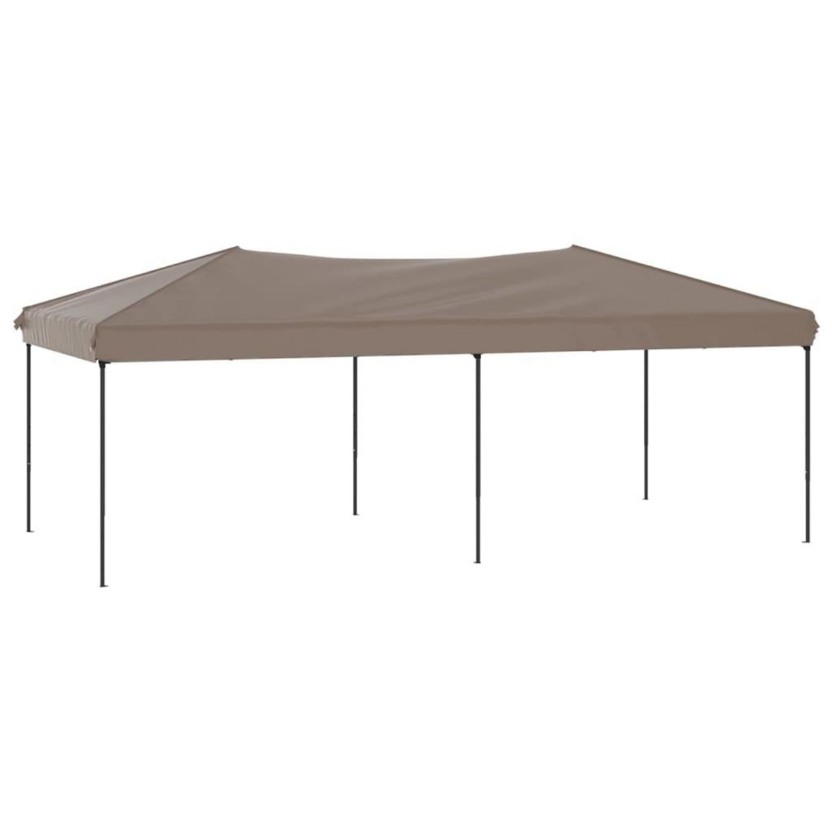 VIDAXL Tente de reception pliable Taupe 3x6 m