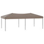 Voir la diapositive 2 : VIDAXL Tente de reception pliable Taupe 3x6 m