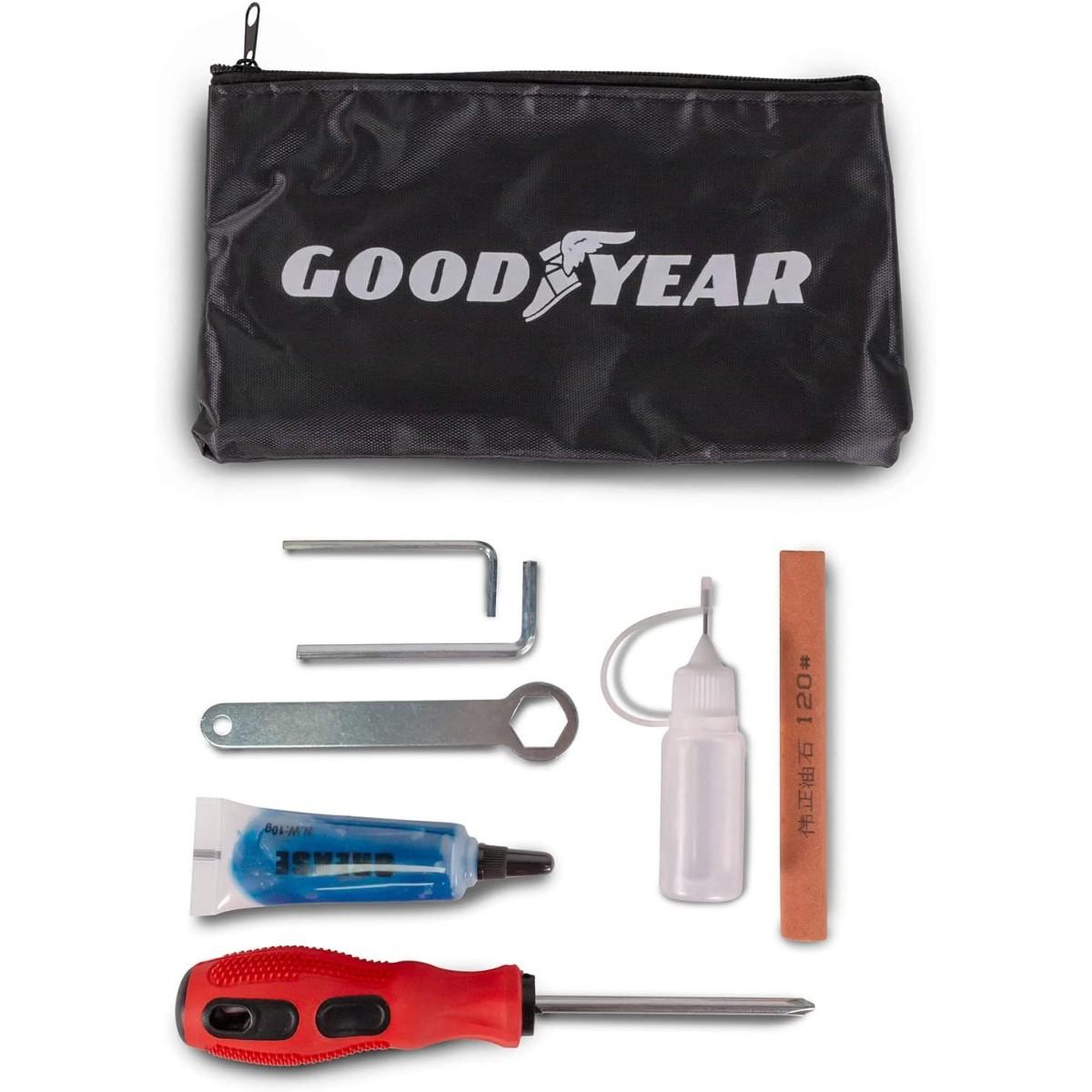 Voir la diapositive 5 : GOODYEAR Sécateur électrique professionnel 16,8v + 2 batteries lithium 2ah ø coupe 32 mm moteur brushless goodyear