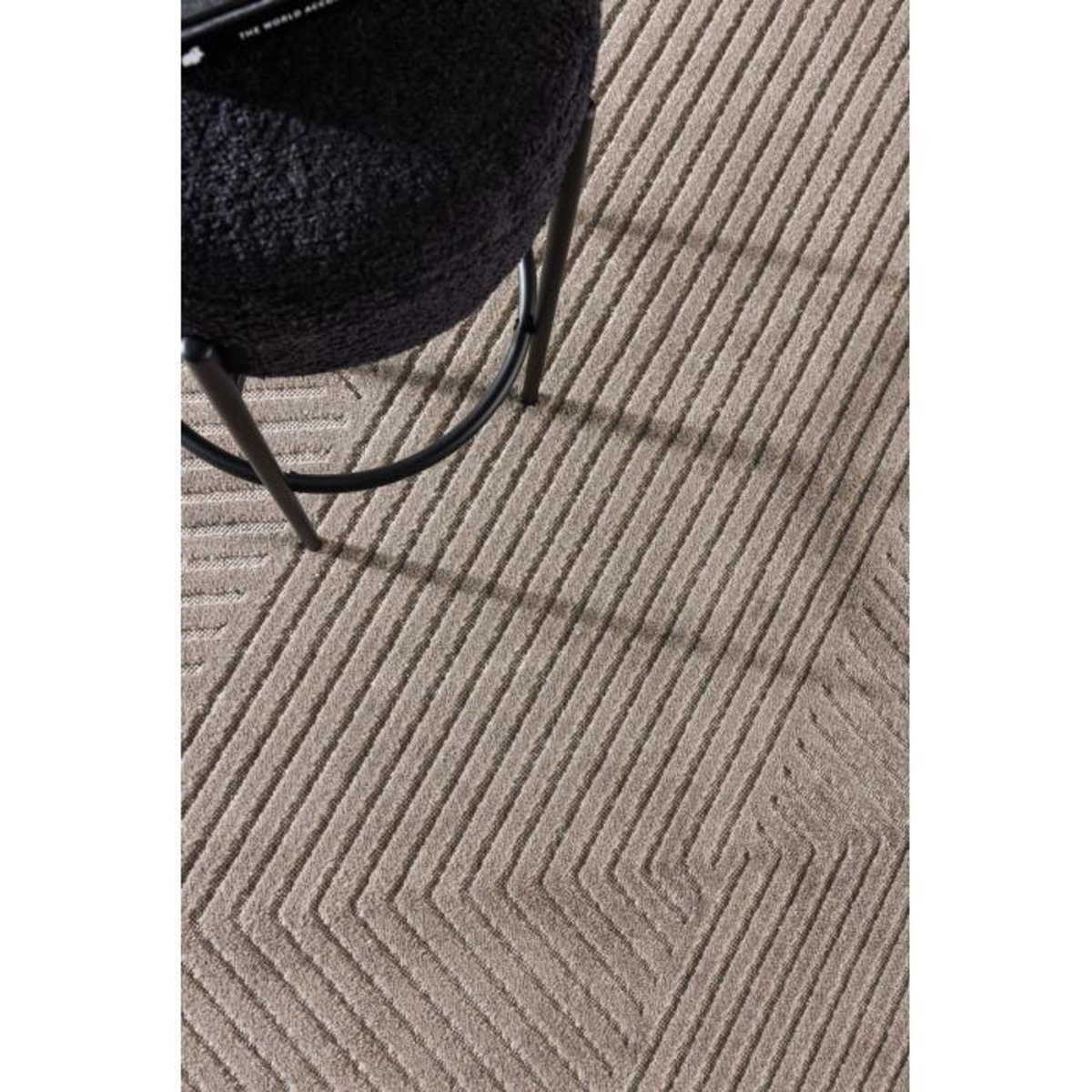 Paris Prix Tapis Déco  Aron Solar  240x340cm Marron