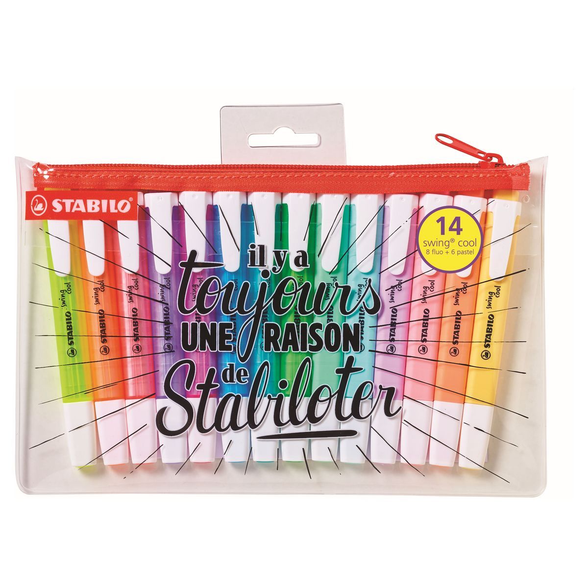 STABILO Trousse de 14 surligneurs Collector