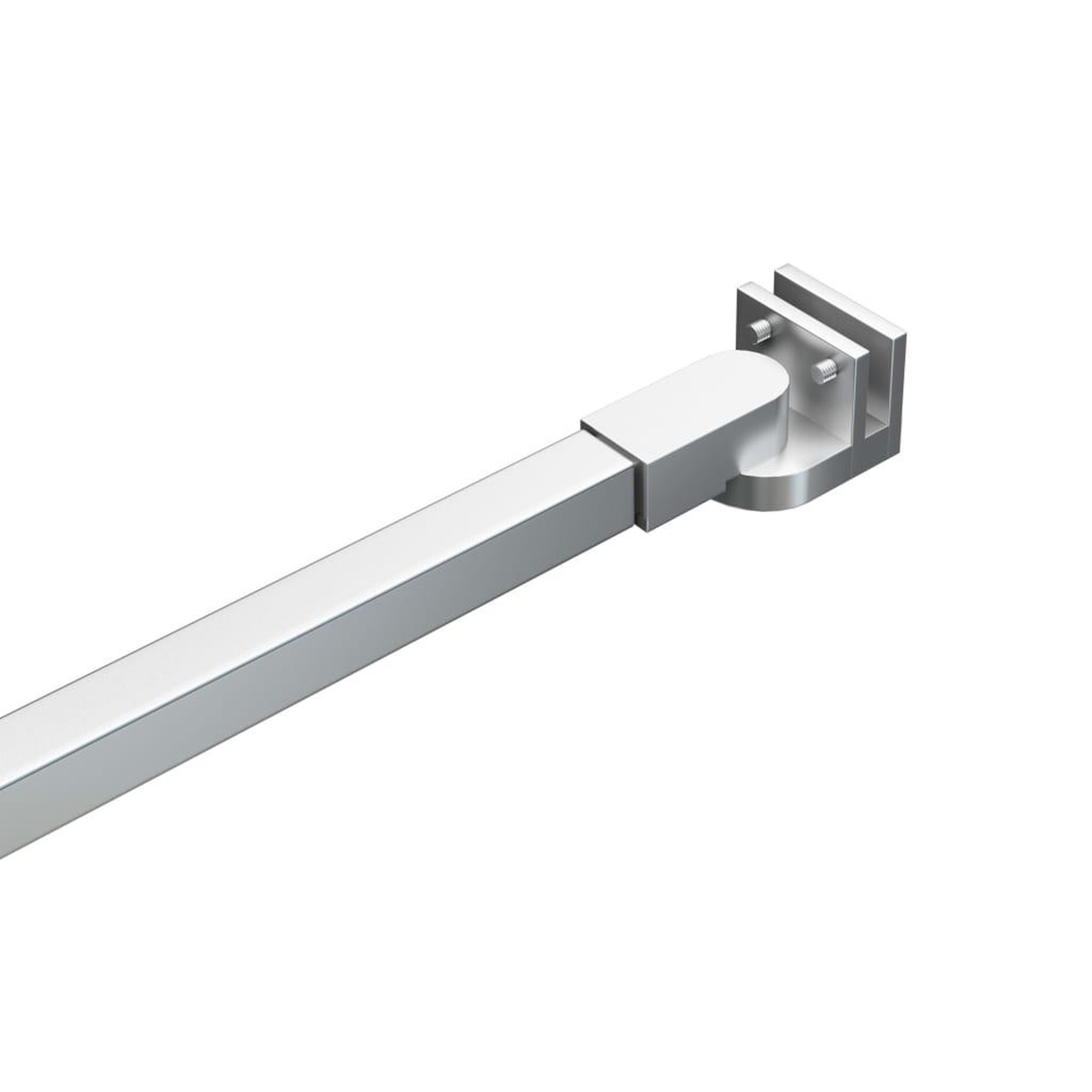 Voir la diapositive 5 : VIDAXL Bras de support pour enclos de bain acier inoxydable 70-120 cm