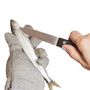 Voir la diapositive 3 : Paris Prix Gant de Cuisine  Anti Coupure  24cm Gris