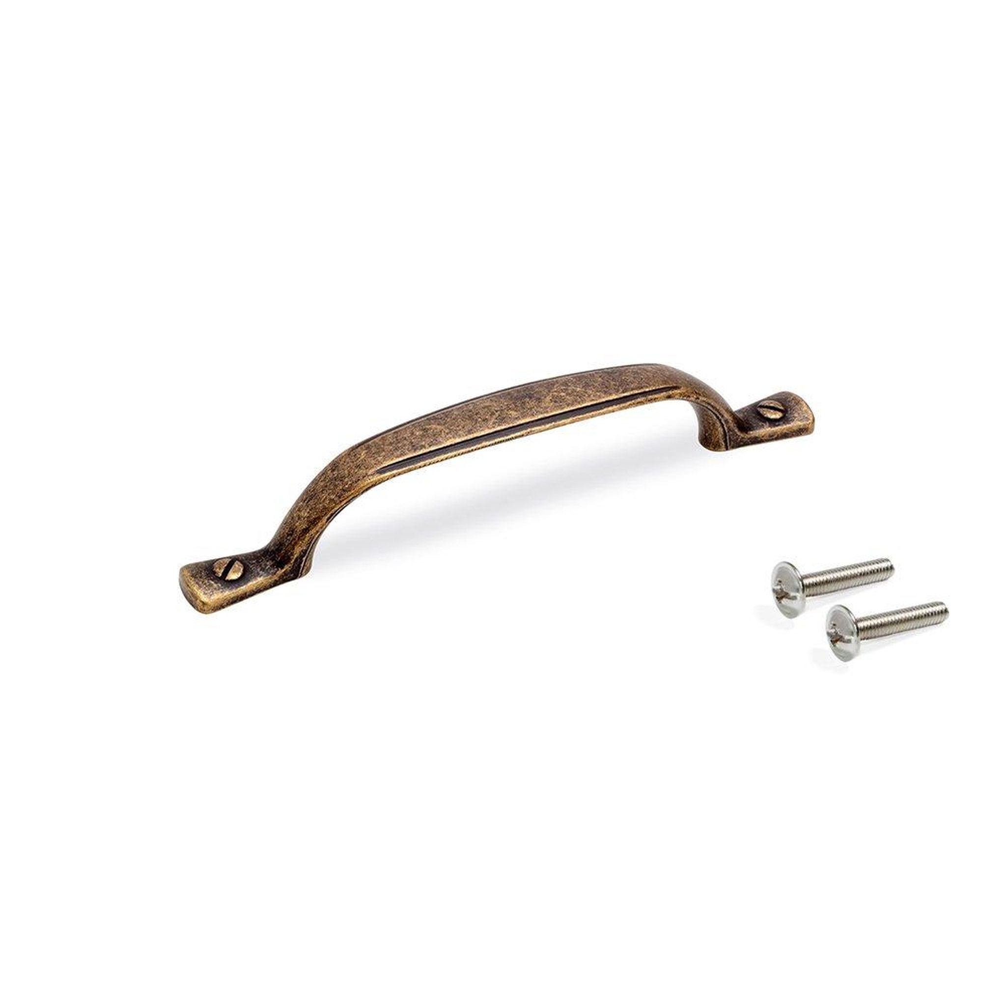 EMUCA SRL Poignée pour meuble Nairobi en zamak finition bronze avec entraxe 96 mm