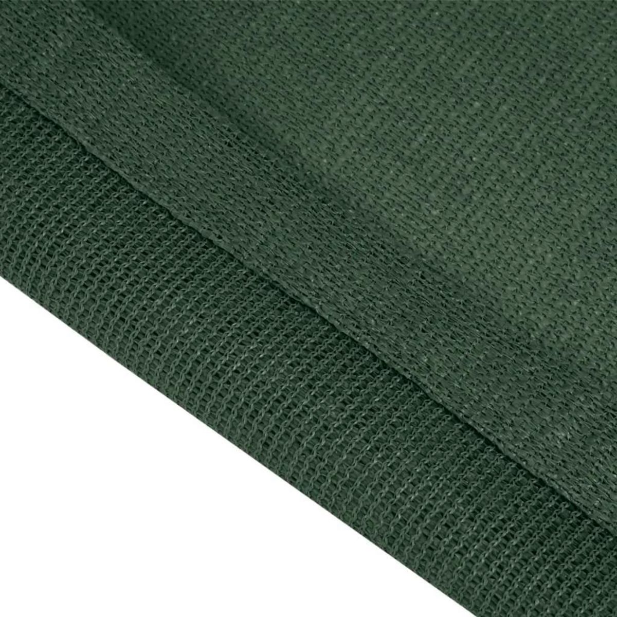 VIDAXL Tapis de tente 250 x 500 cm PEHD Vert