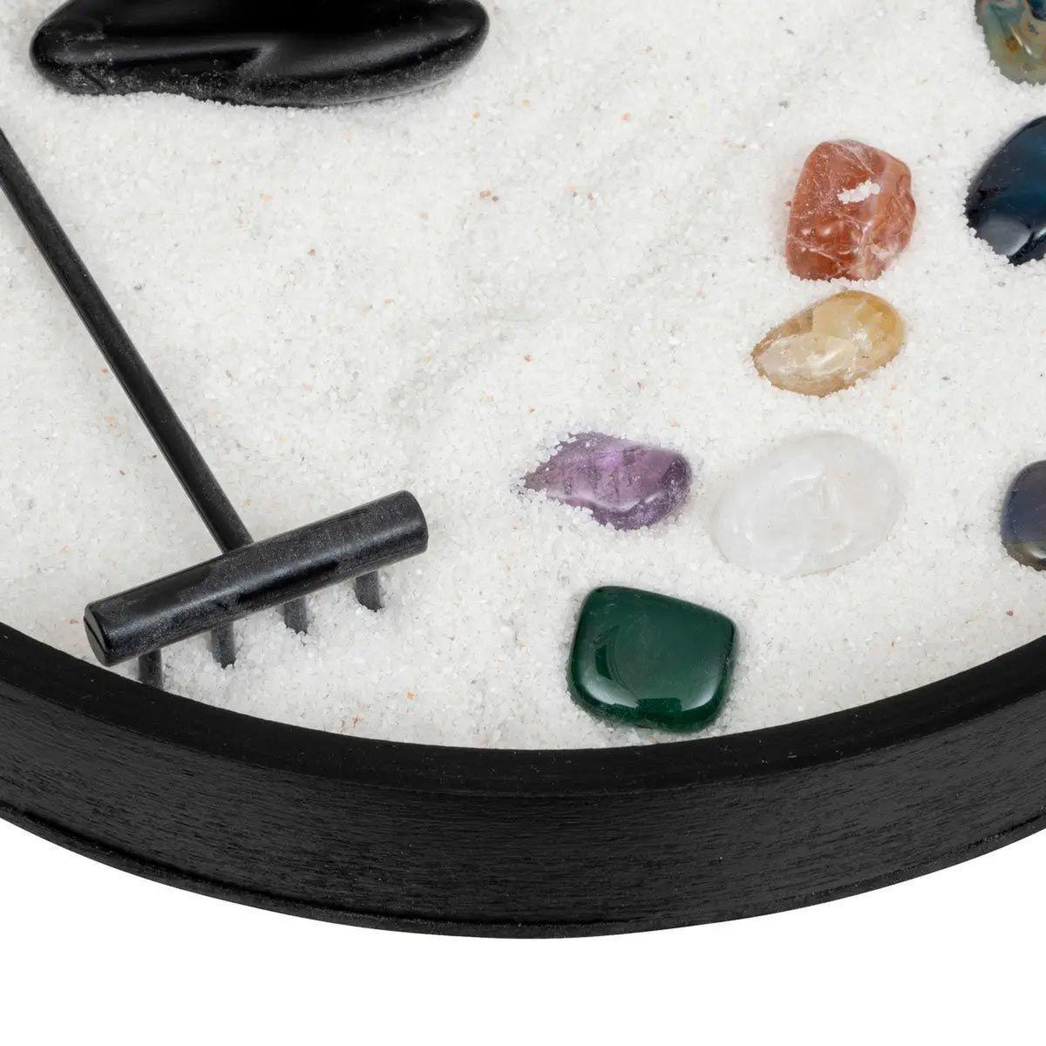 Voir la diapositive 2 : ATMOSPHERA Jardin zen déco  isana  23cm noir