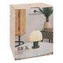 Voir la diapositive 3 : ATMOSPHERA Lampe LED haut 21 cm verre noir